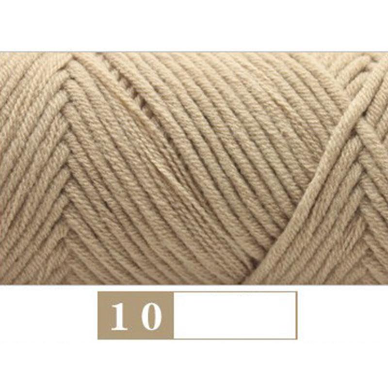 Vogue Milk Cotton Yarn Cord Fashion 8Ply Home For for Diy Knitting Scarf Handmade Accessories Sewing Line Crochet Thread