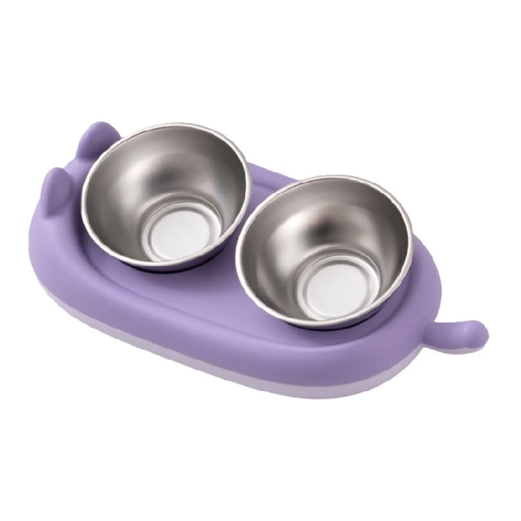 

Two Part Animal Meal Stand With extendable base For Flexible Positioning And Easy Cleaning фиолетовый