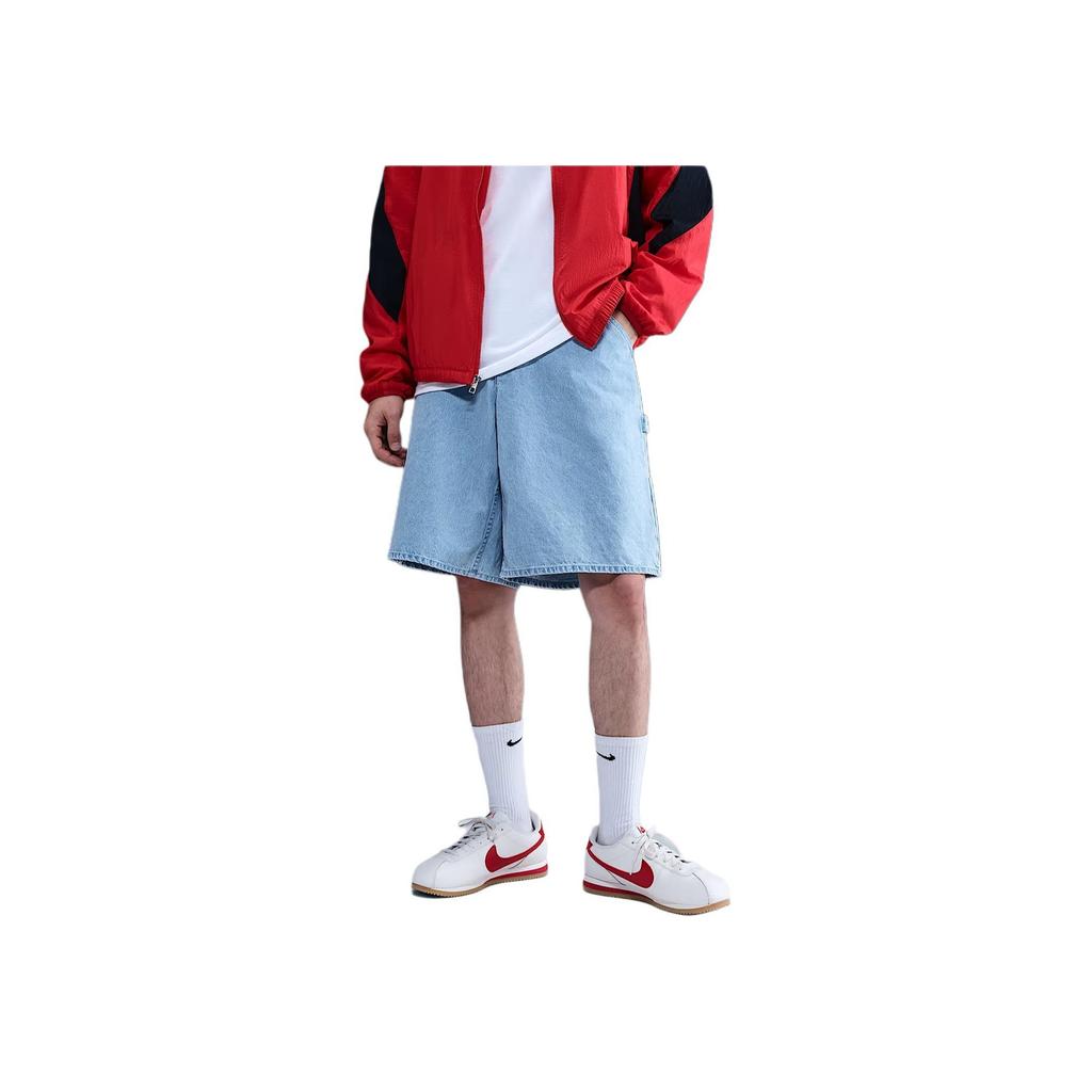 Nike Logo Loose Fit Denim Shorts Men shorts IO7868493