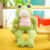 Plushies Muscular Duck Stuffed Animal Fluffy Soft Muscle Frog Doll  Home Decor