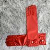 Dance Performance Children Long Gloves Princess Skirt Accessories Full Finger Mittens Stage Gloves