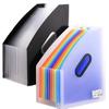 1pc Vertical Travel-friendly Folder, Expandable Organ Bag, Multi-layer Student Specific Paper Organizer, Office Files Available