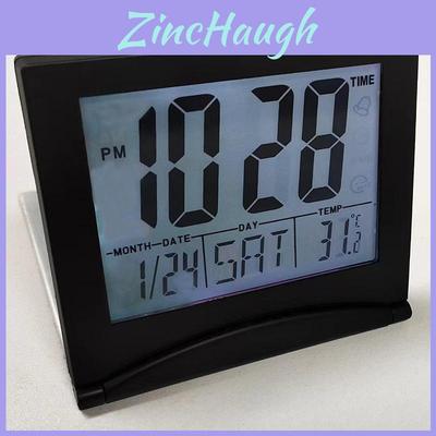 Projection Clock With Digital Calendar Temperature Weather Forecast For Home Office