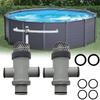 Pool Accessory Plunger Valve Leak Prevention Quick Installation Robust Plastic Material Cost Effective Valve Solution
