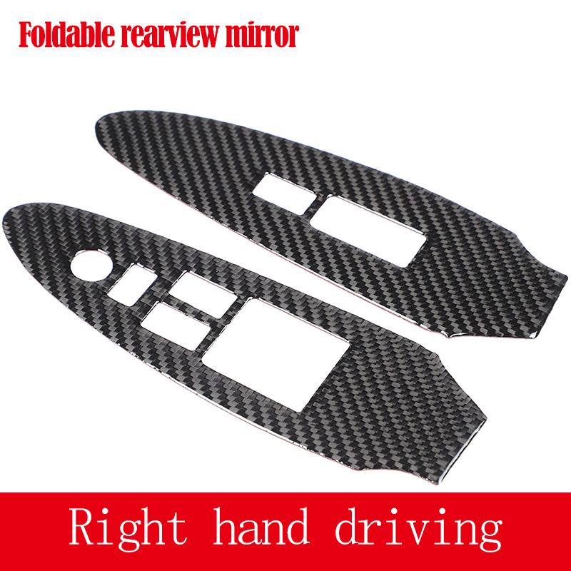 For Nissan 370Z Z34 2009+ Car Soft Carbon Fiber Up Speedometer Dashboard Console Trim Cover Sticker Kit  Interior Accessories