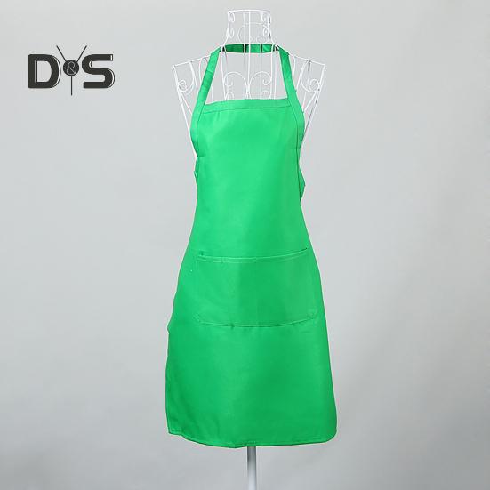 Oilproof Kitchen Apron with Pocket Waterproof Sleeveless Grease Resistant Cooking Apron for Baking
