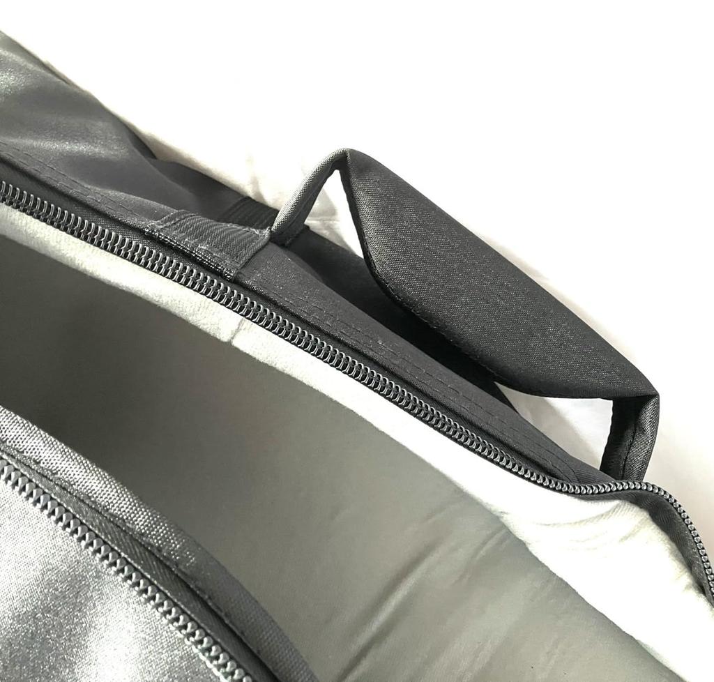 Yaonkaku 25mm Sponge Guitar Gig 110cm X 42cm X Acoustic Guitar Soft Guitar with Large Capacity Pocket Black for 40 and Heavy-Duty Case, Bag, 14cm,