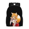 Senko Cute Fox Girl Backpack Ladies Sporty Fashionable Mochila Large Capacity Laptop Bag Back To School Season