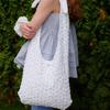 Floral Print Eco Bag + Scrunchie