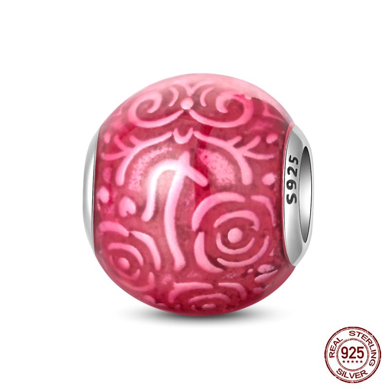 Copper Fashion Holiday Beach Watermelon Green Pear Charms Beads For 3Mm Bracelet Diy Fine Jewelry Gift Making