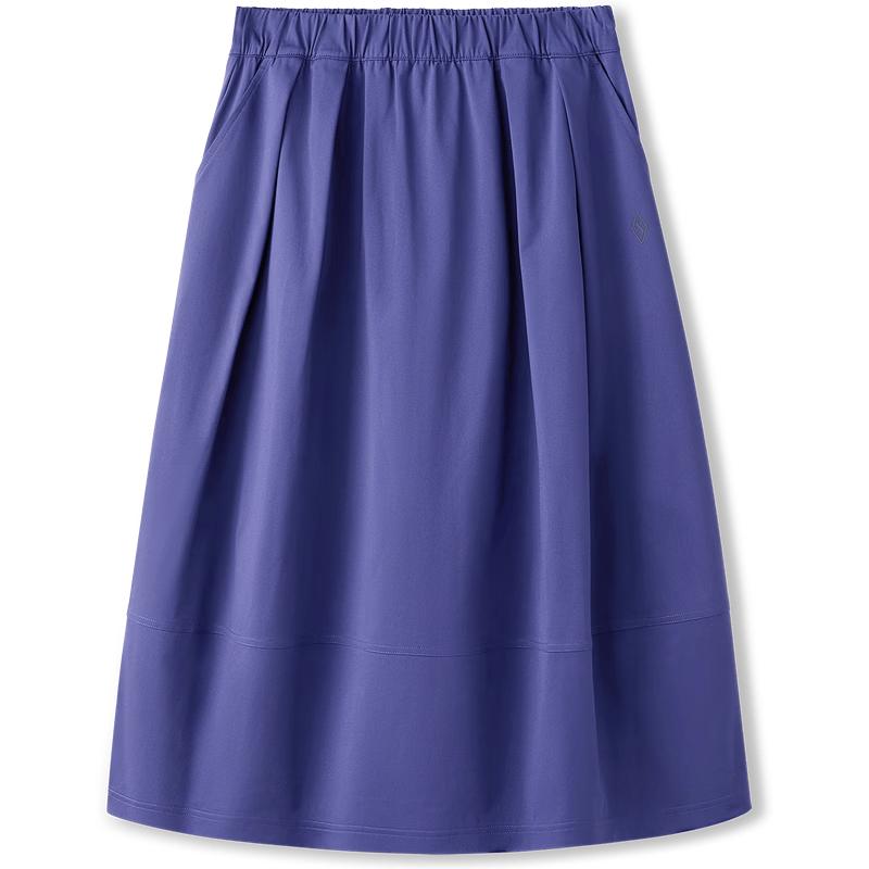Skechers Women s L226W110 Woven Midi Skirt L