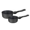 Casseroles - Pradel Excellence - Pierra Range - Ø18 and 20 Cm - Removable Handles - Non-stick