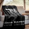 Benutzerdefinierte Decke Juventus FC - Perfekt für Sofa, Bett, Büro und Reisen im Freien - Ideales Geschenk für Weihnachten & Feiertage
