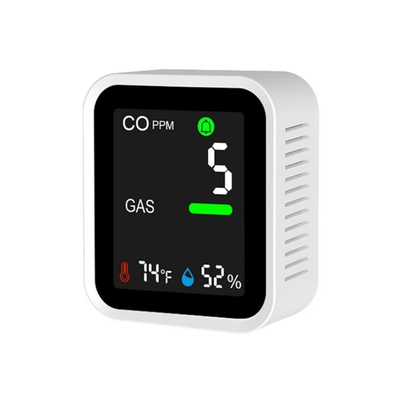 

Easy Installation Gas Analyzers Wall Mount or Desktop Placement Carbon Monoxide Methane Monitor Digital Readout High Sensitivity 1