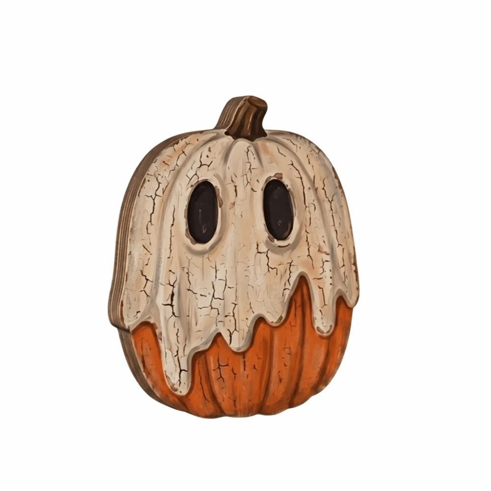 Pastoral Halloween Pumpkin Figurine Cartoon Pumpkin Table Ornament  Holiday Gifts