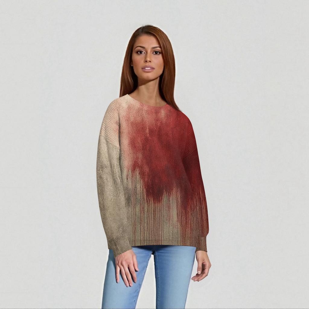 Women's Daily Casual Tops  Knitted Sweater