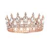 Women's Crown Adults Sparkling Headband Alloy Rhinestones Costume Hairpieces for Weddings Birthdays Proms and Pageants