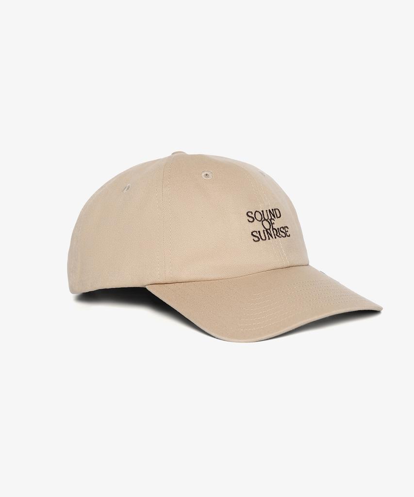 Saundeuobeuseonlaijeu Cotton Twill Cap Beige