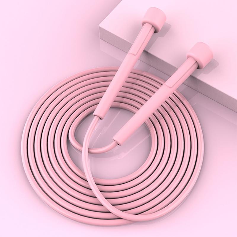 Kid Adult Jump Rope Adjustable Plastic Skipping Rope Speed Jump Rope for Fitness Aerobic Exercise Endurances Training