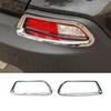 For Jeep Cherokee - Chrome Rear Fog Light Lamp Frame Decor Cover Trim