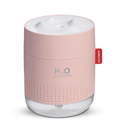 Tragbarer Mini-Luftbefeuchter, 450 ml, USB-Nebel, Nachtlicht, Diffusor für ätherische Öle, Zerstäuber, Dampf für Schlafzimmer und Reisen