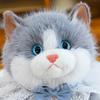 New Realistic Cat Simulated Puppet Cat Backpack Soft Fluffy Cute Cartoon Backpack School Bags Daypack