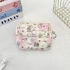 Multifuctional Mini Canvas Coin Purse Korean Style Sanitary Napkin Storage Bag Cute Wallet  Travel