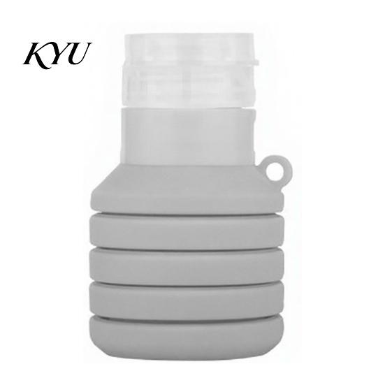 Leak Proof Travel Containers 50/110ML Collapsible Silicone Bottle for Toiletries, Leak-proof Bottles Size Container, Foldable Refillable Shampoo