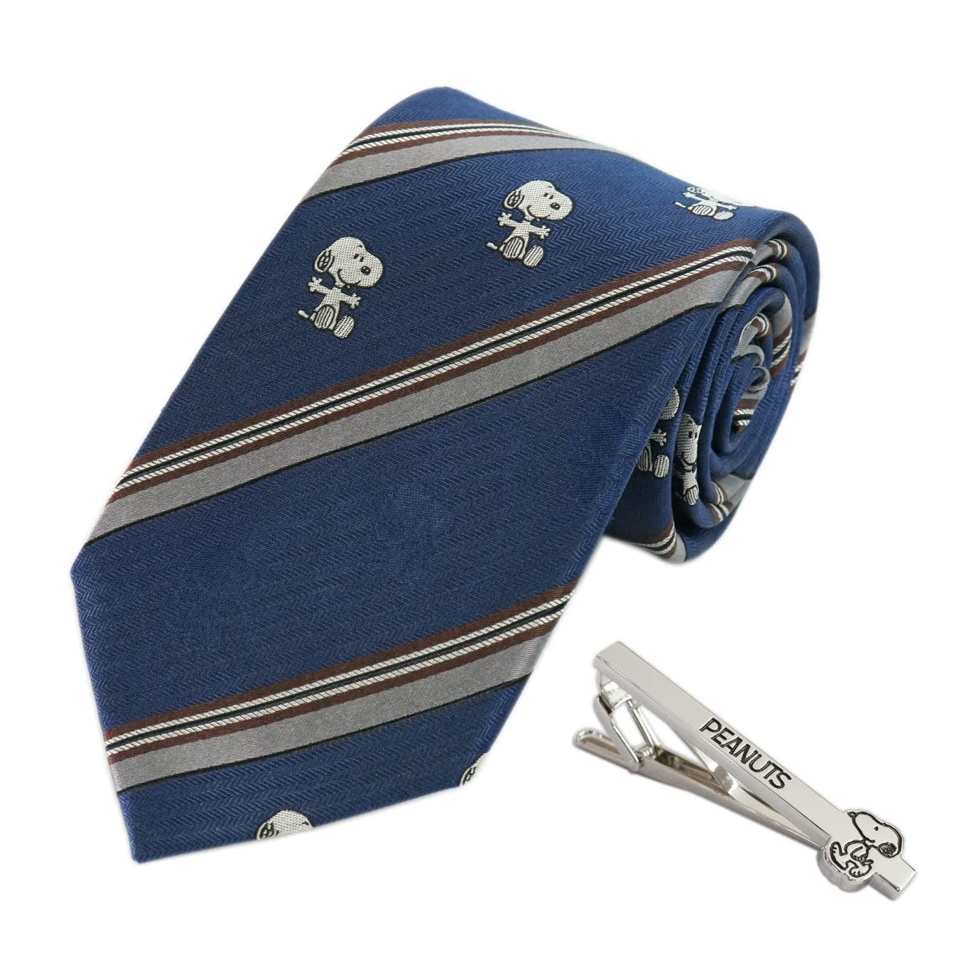 

Набор зажимов для галстука PN916762 Navy 001 SNOOPY Brand Necktie Tie Pin Present [Peanuts] &
