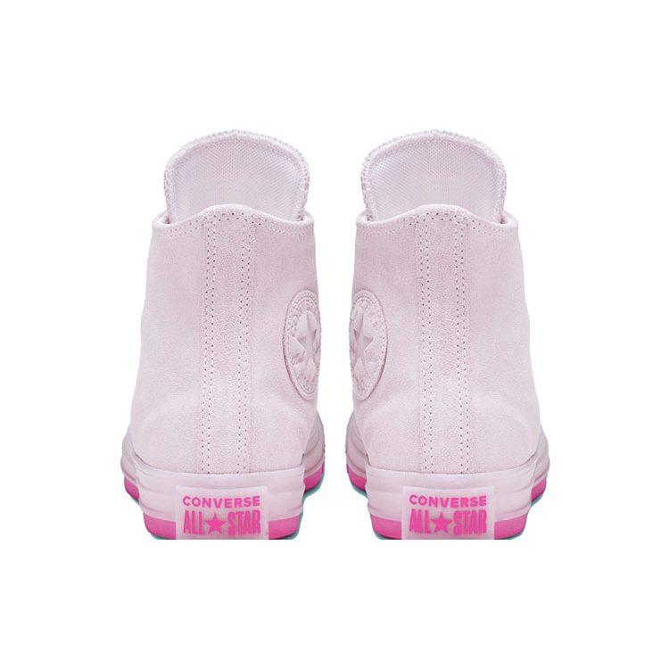Converse Interstellar Chuck Taylor All Star Jelly Bottom Pink Suede 166139C