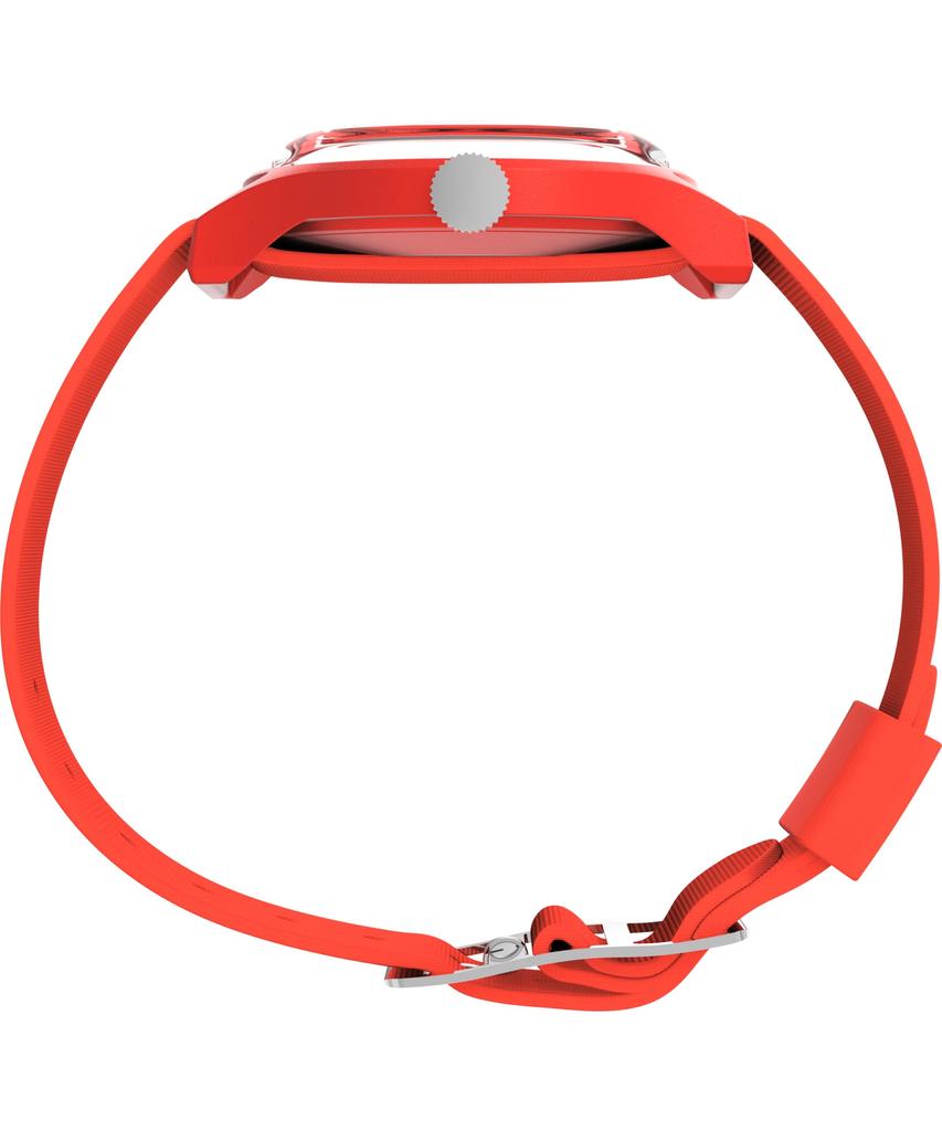 Camper Watch Quartz 3 ATM Water Resistant Plastic Orange Dial TW2W91300 Unisex [TIMEX] [Authentic]