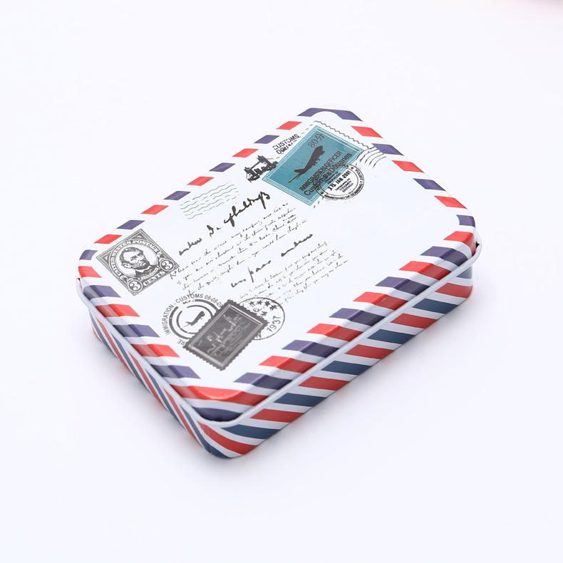 Creative Cartoon Mini Card and Hairpin Storage Tin Box
