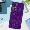 Physics Science Maths Formula Cover For OPPO Reno 12 F 13F 14F 11F 10 11 13 14 Pro 7 8 Lite OPPO Find X9 X5 X6 X8 Pro Case