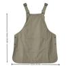 Solid Color Work Clothes Sleeveless Workwear Convenient Baking Cooking Aprons  Kitchen Accessories