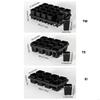 Propagation Tray with Removable Pots, Plastic Nursery Pot Tray Set with Drainage Base for Rooting and Home Gardening Y5GB