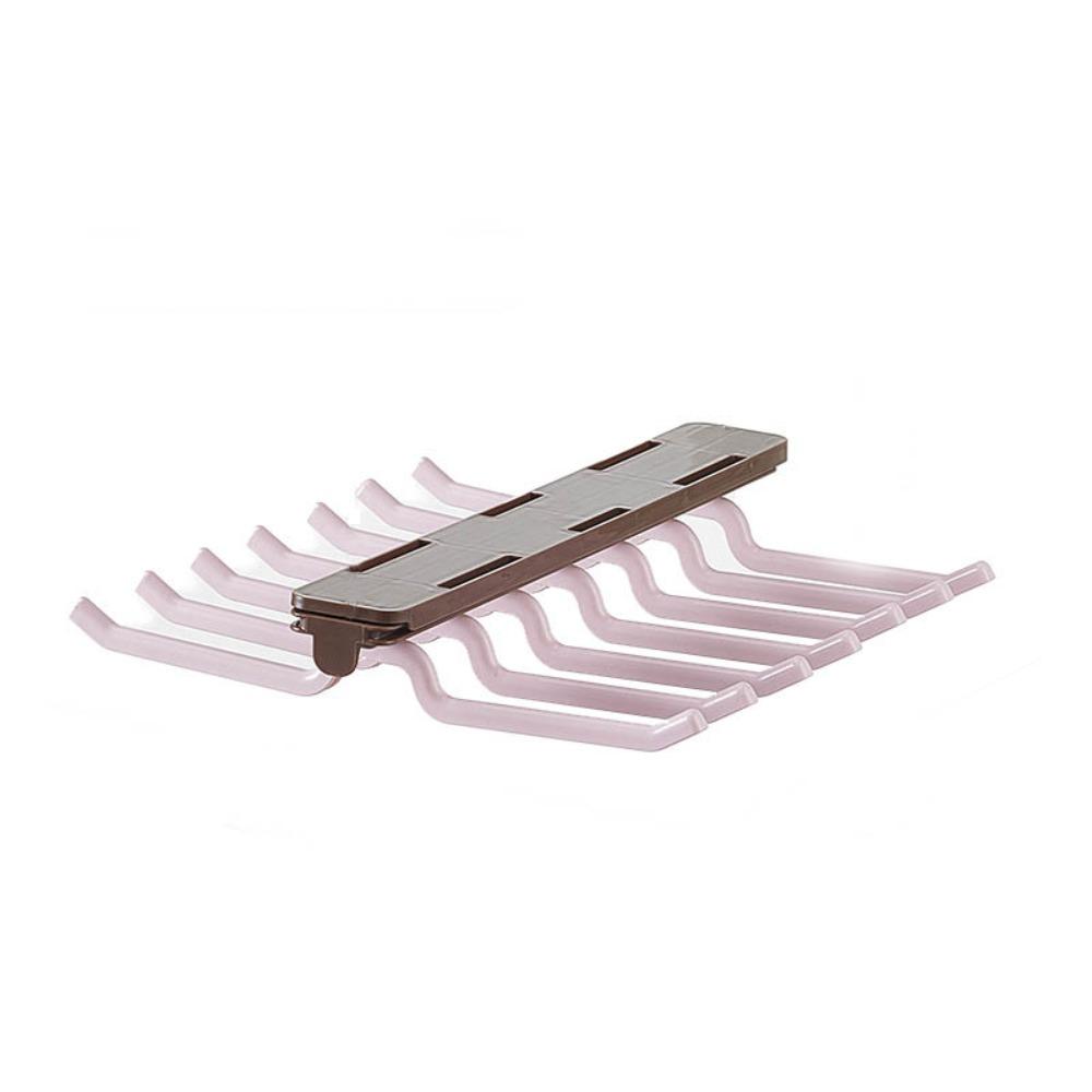 Plastic Underwear Storage Hanger Large Capacity Lingerie Slide Hanger  for Home