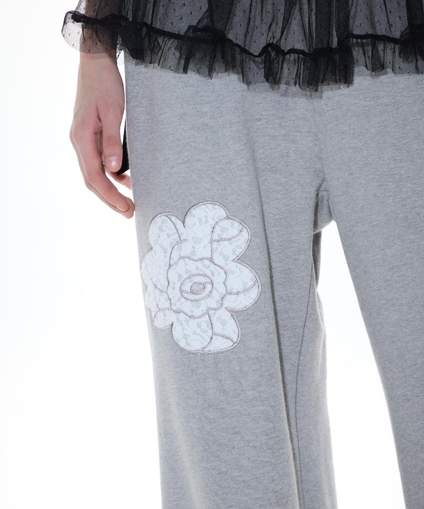 LARTIGENT L14 Rose Track Pants (Gray)