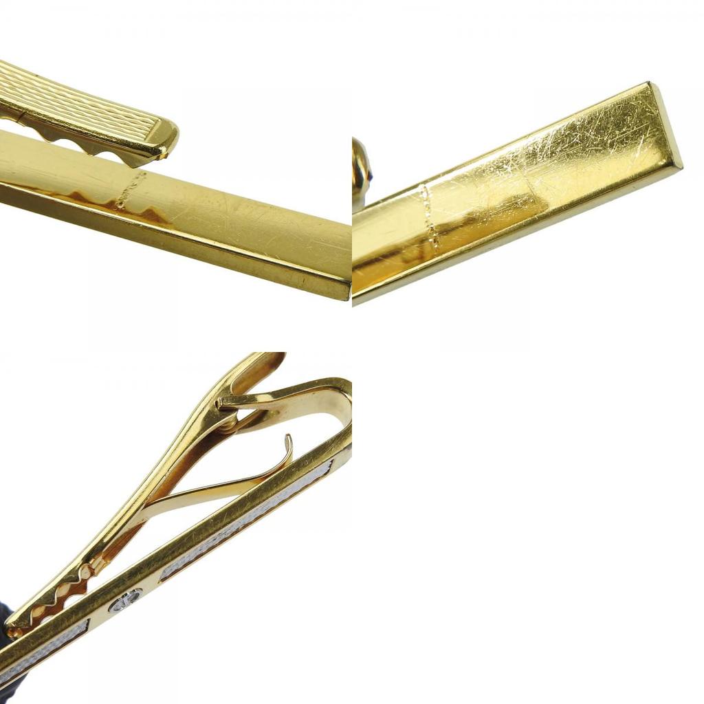 Used Dunhill Cuffs Metal Gold Gold Plating