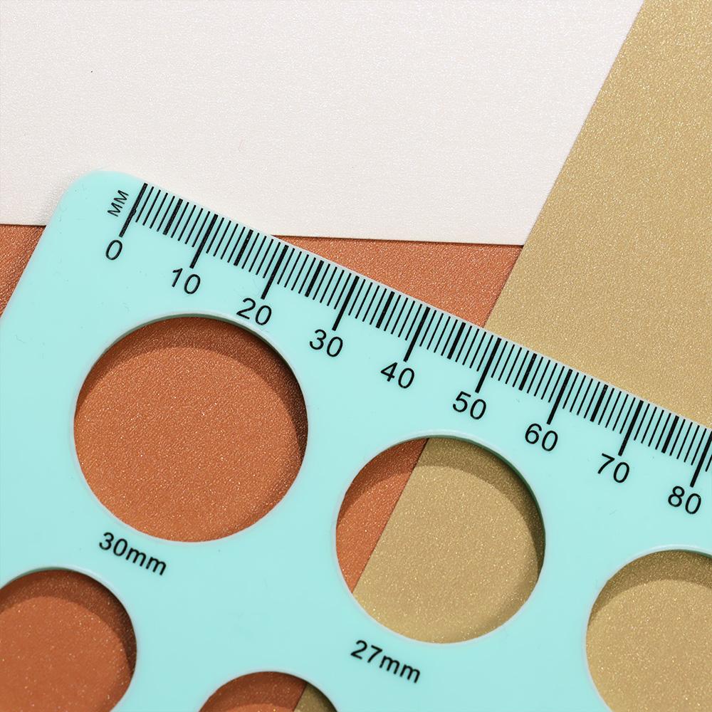 Durable Silicone Size Measure Flange Sizing Tools Nipple Ruler Breast Pump Measurement Tool