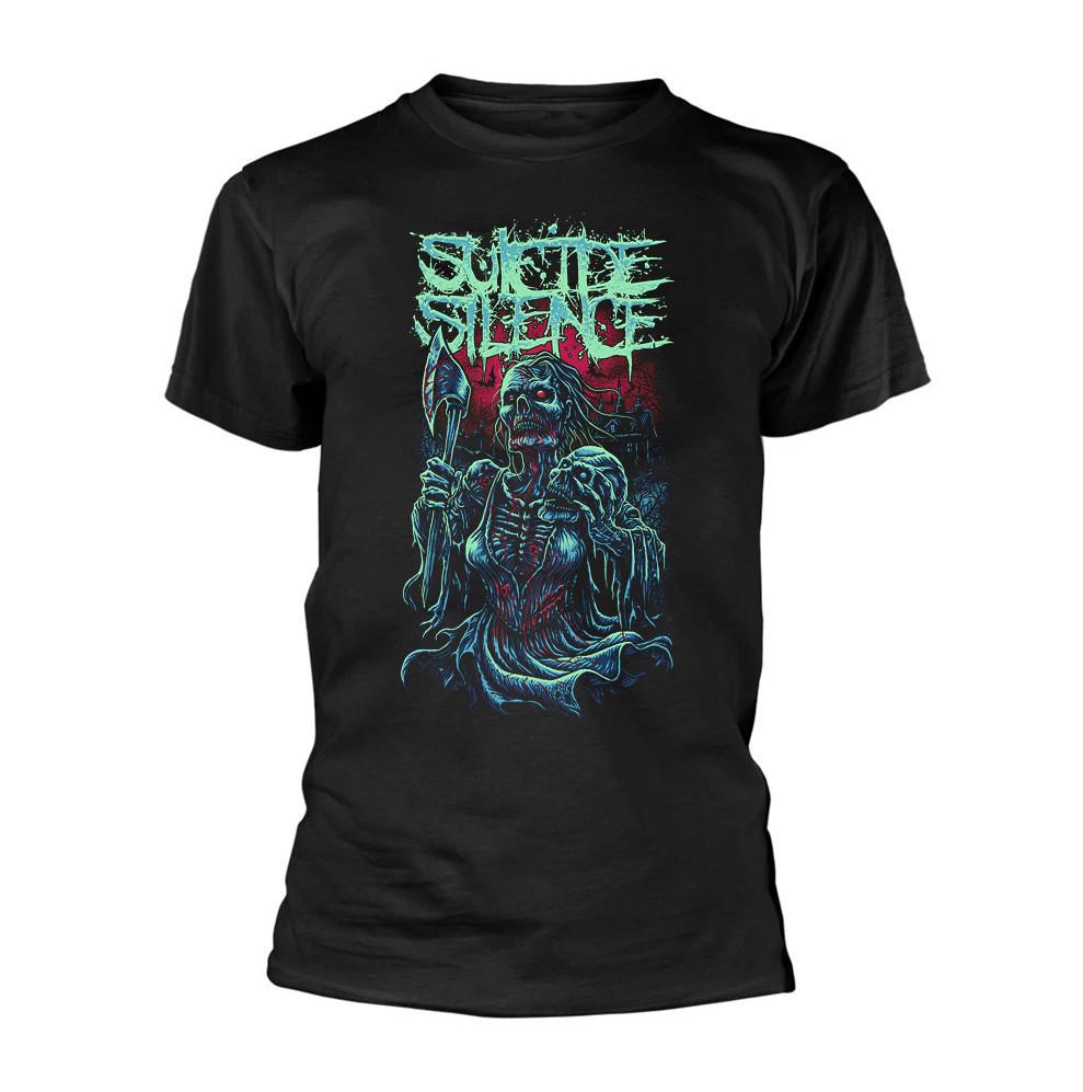 Suicide Silence Black Cotton Shirt Full size S-5XL Xmas Gift H64 Unisex T-Shirt S