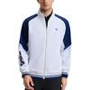 FILA Tennis Loose Fit Long Sleeve Jacket With Logo Men Jackets Jade-White A11M513704F-WT