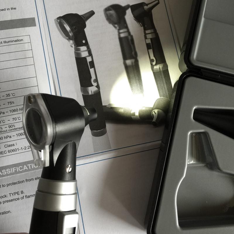 Portable Otoscope Ear Wax Check Tool Medical Home Doctor ENT Ear Care Endoscope LED Professional Otoscopio Diagnostic Kit