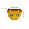 Solar Reflector Warning Light, Brilliant, Waterproof, Flashing Light