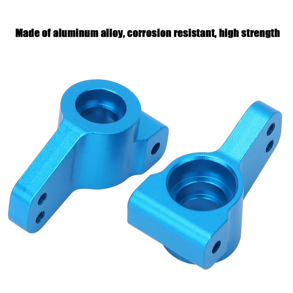 Aluminum Alloy Rear Hub Axle Carrier Replacement Fit for ECX 2WD 1 10 RC Hobby CarBlue