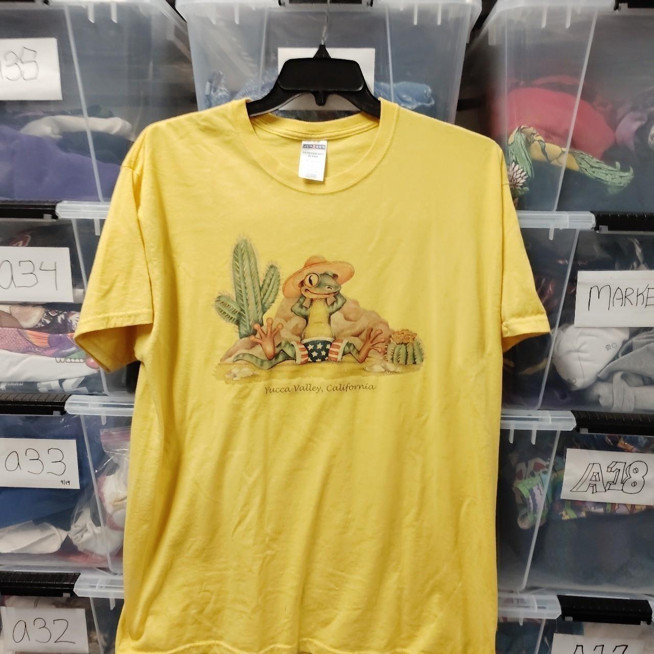 Yucca Valley Gecko California Xl Jerzees Tag A315 Pre Owned Unisex T-Shirt L