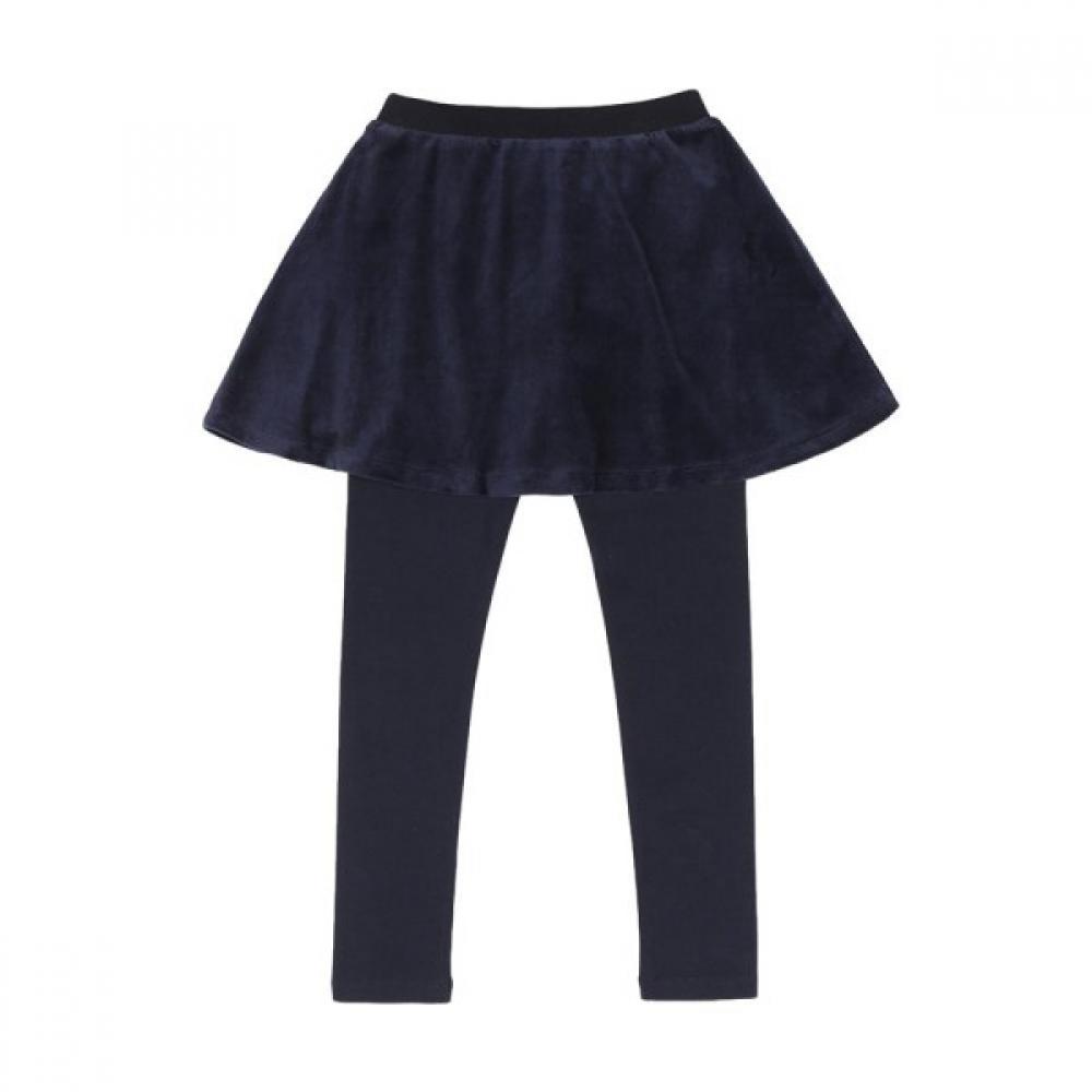 Hedges Kids Welurowe Legginsy Spódniczka Granatowy Htw71sa51g Nv