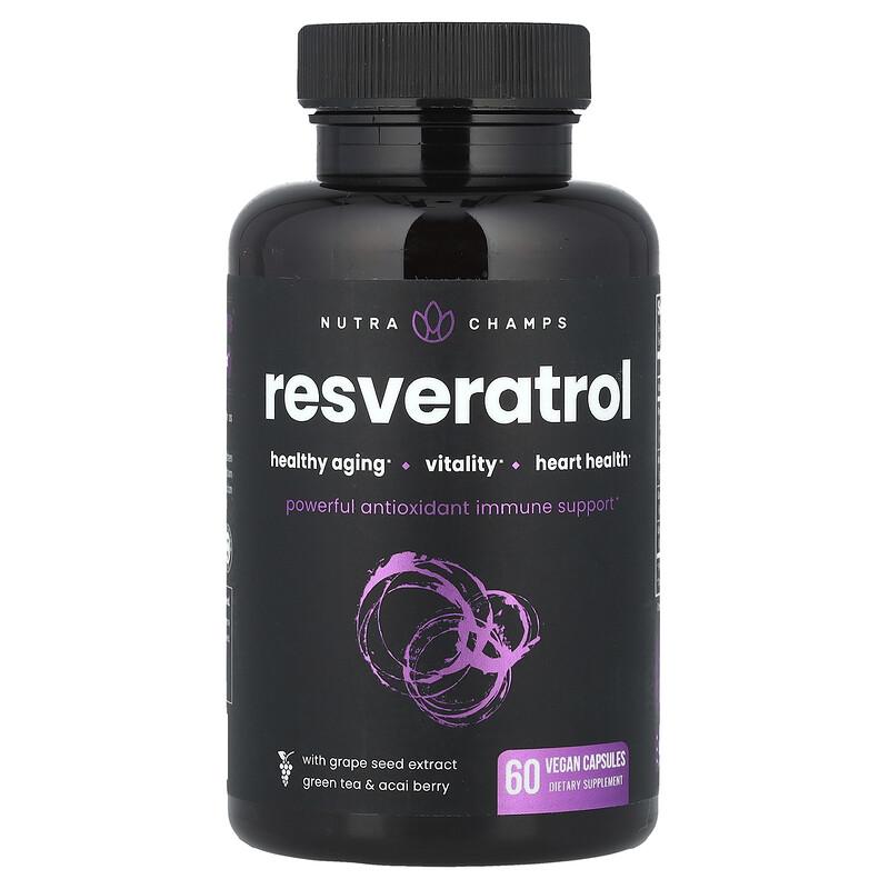 Resveratrol, 60 Vegan Capsules