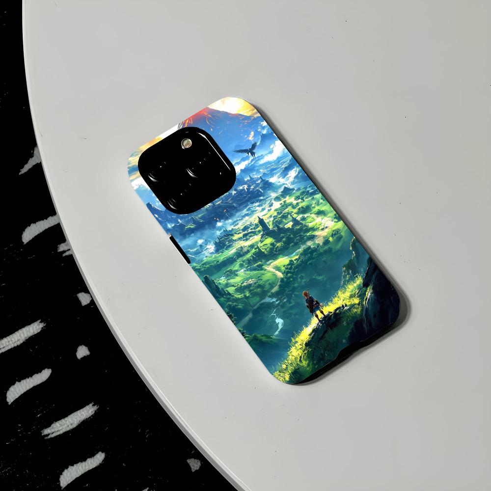 The Legend Of Zeldas Phone Case Hard PC For IPhone 16Promax 17 16 15 14 13 12 11 Pro Max Plus Glossy HD Cover