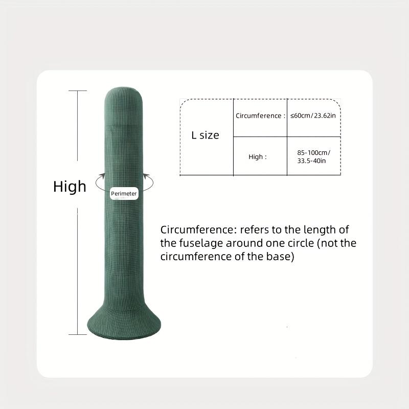 Solid Color Stretch Cloth Cover, Fan Dust Cover, All-season Dust Cover Protective Cover for Tower Fan