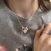 VENTFILLE S925 Sterling Silver Necklaces For Women Simple Chain Fashion Minimalist Pendant Necklaces Adjustbale Necklace Gift